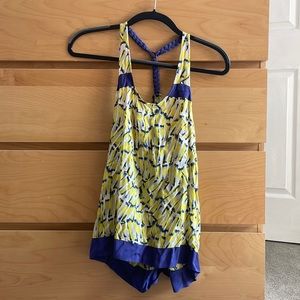 Multi colored tank top